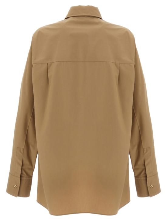 25FW 구찌 클래식 포플린 셔츠 823830Z7AMD2319 Beige - GUCCI