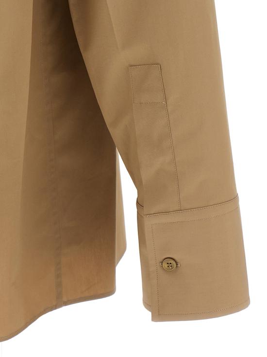 25FW 구찌 클래식 포플린 셔츠 823830Z7AMD2319 Beige - GUCCI