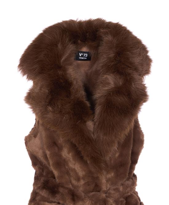 25FW 브이73 베스트 73C19EX04 MARRONE Brown - V73