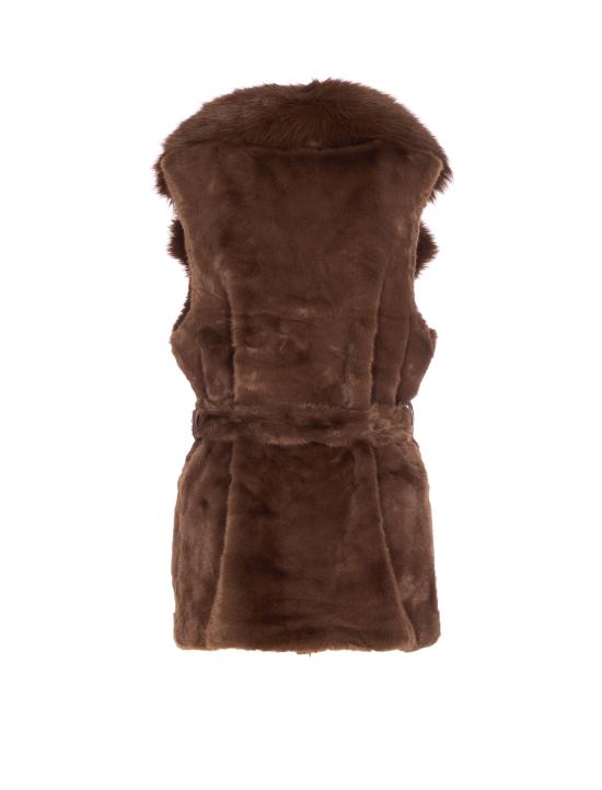 25FW 브이73 베스트 73C19EX04 MARRONE Brown - V73