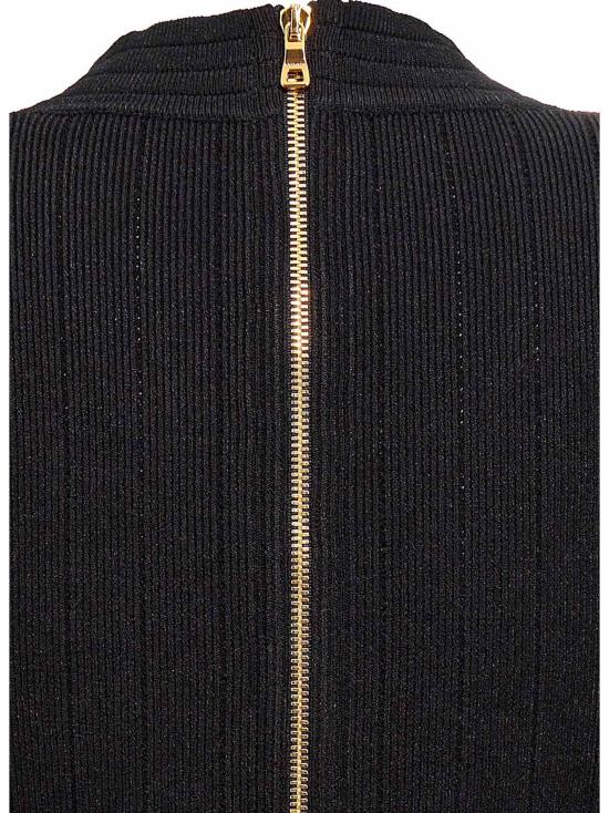 25FW 발망 숏 원피스 EF1R6045KB070PA Black - BALMAIN