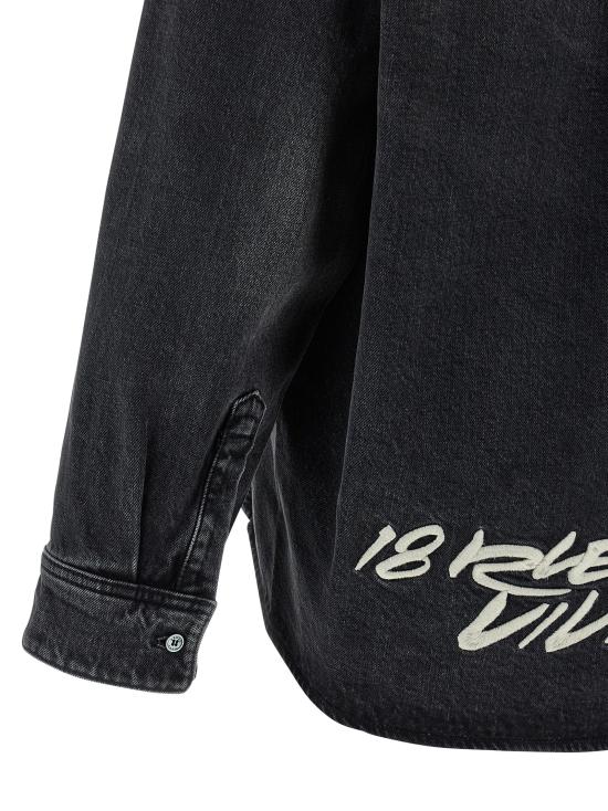 25FW 겐조 블라우스 FF62DC2506C8BS Black - KENZO