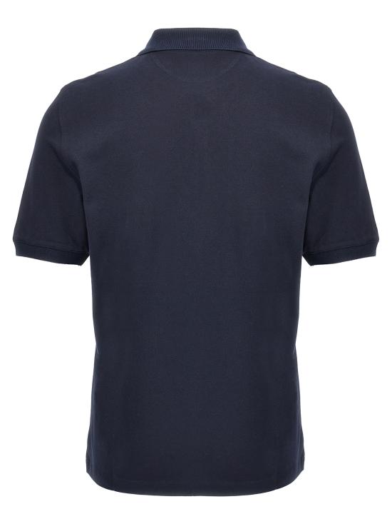 26SS 브루넬로 쿠치넬리 폴로 티셔츠 ME8548788CD361 Blue - BRUNELLO CUCINELLI