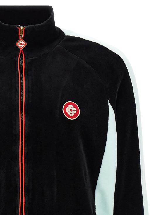 25FW 카사블랑카 긴팔 티셔츠 MPF25JTP39501BLACK Black - CASABLANCA