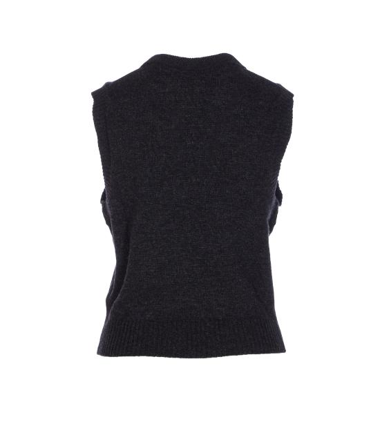 25FW 가니 베스트 K2596 252 Grey - GANNI