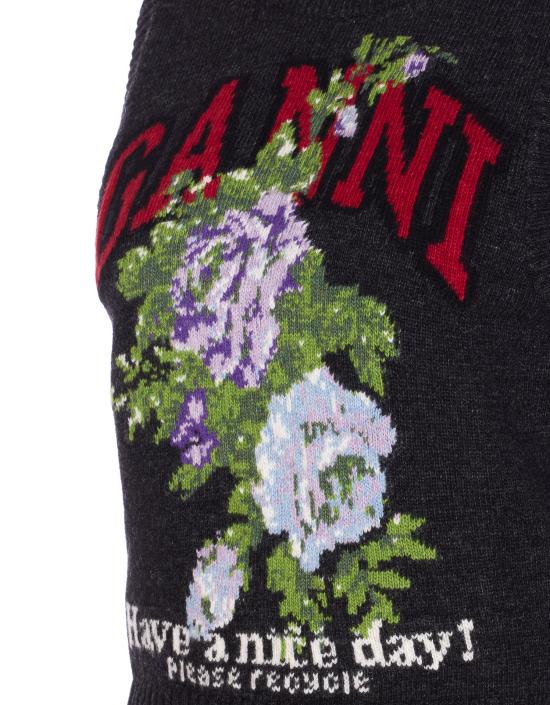 25FW 가니 베스트 K2596 252 Grey - GANNI