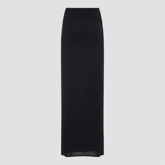 25FW 장 폴 고티에 롱 스커트 2504WSK022J02584 84 DARK NAVY - JEAN PAUL GAULTIER