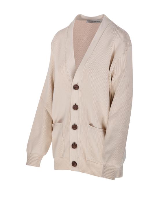 25FW 골든구스 가디건 GWP00950 P001972 55550 TRAVERTINE - GOLDEN GOOSE