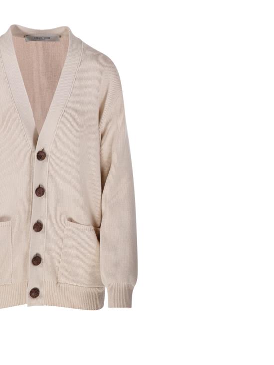 25FW 골든구스 가디건 GWP00950 P001972 55550 TRAVERTINE - GOLDEN GOOSE