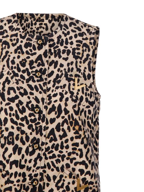 25FW 발렌티노 가라바니 숏 원피스 7B3CF7T09F9 AN2 ANIMALIER - VALENTINO GARAVANI