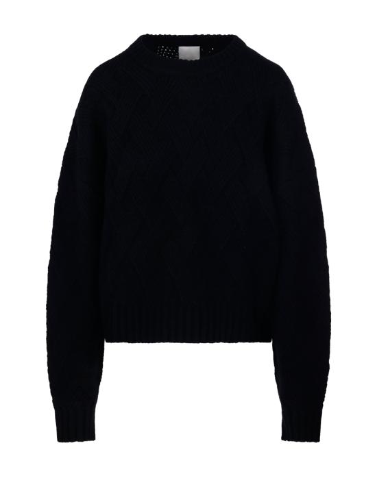 25FW 얼루드 스웨터 17691 90 BLACK