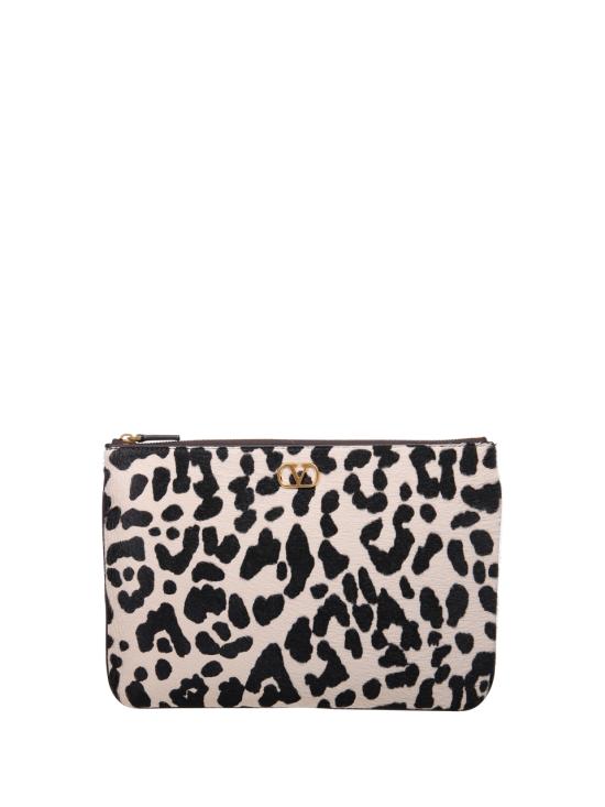 25FW 발렌티노 가라바니 클러치/파우치 7W2P0AK4WIE BRC NATURALE TESTA DI MORO OAK BROWN