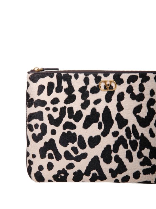 25FW 발렌티노 가라바니 클러치/파우치 7W2P0AK4WIE BRC NATURALE TESTA DI MORO OAK BROWN - VALENTINO GARAVANI