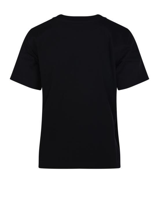 25FW 버버리 EKD 체크 코튼 티셔츠 8116164 A1189 BLACK - BURBERRY