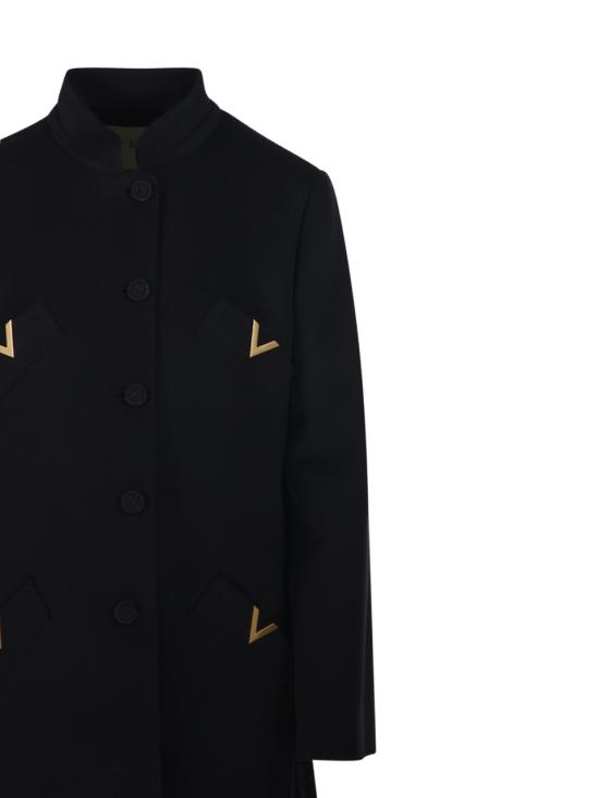 25FW 발렌티노 가라바니 코트 7B3CA7T06JA 0NO NERO - VALENTINO GARAVANI