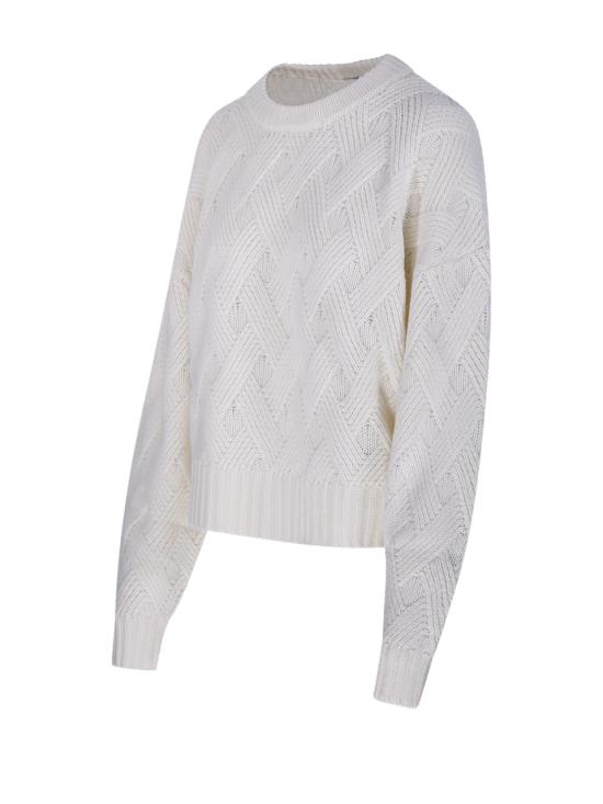 25FW 얼루드 스웨터 17691 40 WHITE - ALLUDE