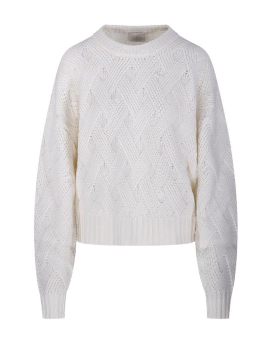 25FW 얼루드 스웨터 17691 40 WHITE