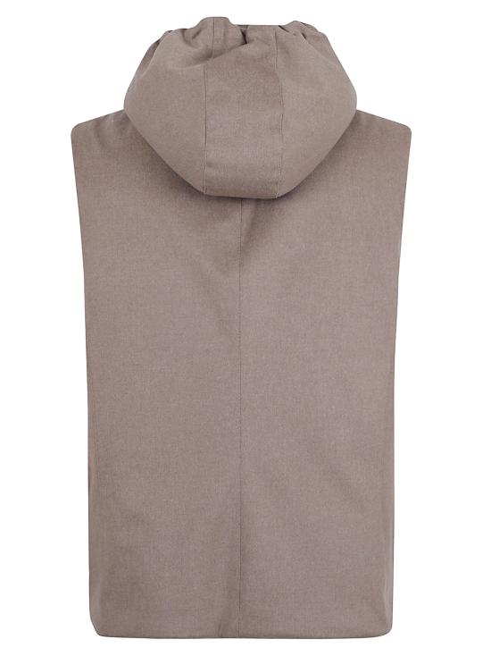 25FW 브루넬로 쿠치넬리 베스트 MM4701775 CSV18 NOCCIOLA PANAMA - BRUNELLO CUCINELLI