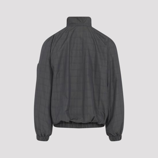 25FW 발렌시아가 체크 집업 자켓 843937 TSO40 1460 GREY - BALENCIAGA