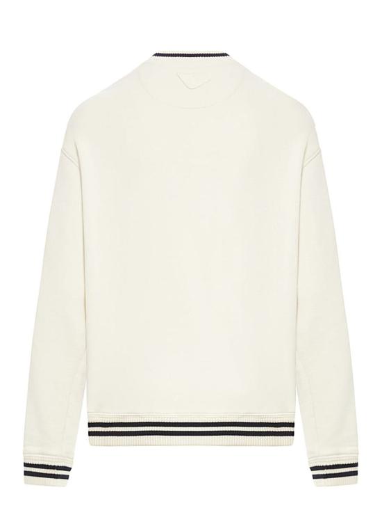 24FW 프라다 긴팔 티셔츠 134709S0001509 Bianco White - PRADA