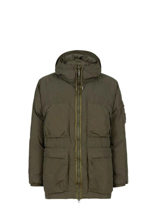 24FW 씨피 컴퍼니 후드 티셔츠 15CMOW252A005991 Verde Green