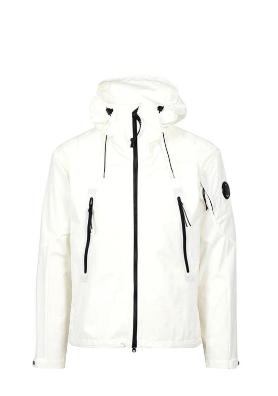  씨피 컴퍼니 후드 티셔츠 16CMOW403A004117A Bianco White - C.P. COMPANY