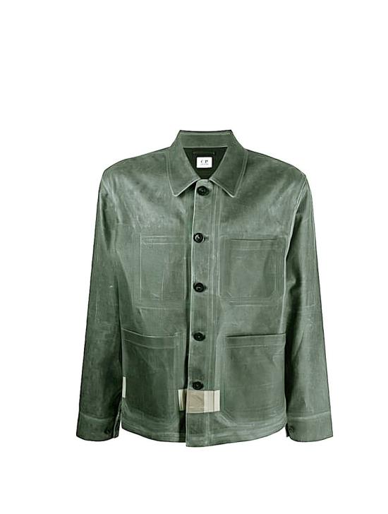 24FW 씨피 컴퍼니 긴팔 셔츠 15CMOW258A006594 Verde Green
