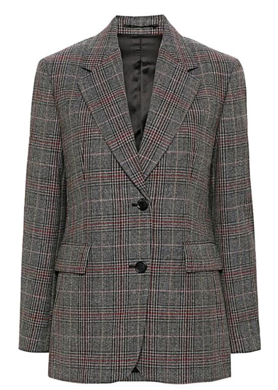 24FW 프라다 수트 자켓 P524OES23215EX Grigio Grey