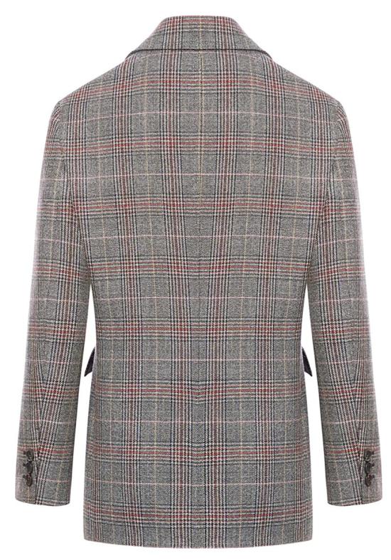 24FW 프라다 수트 자켓 P524OES23215EX Grigio Grey - PRADA