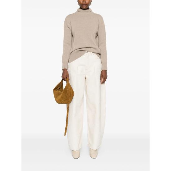 25FW 에스막스마라 퀘르시아 캐시미어 폴로넥 스웨터 QUERCIA 175 003 NEUTRALS - 'S MAX MARA