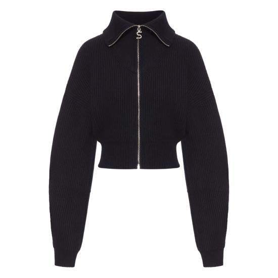 25FW 스포트막스 가디건 CALIPSO 103 005 BLACK