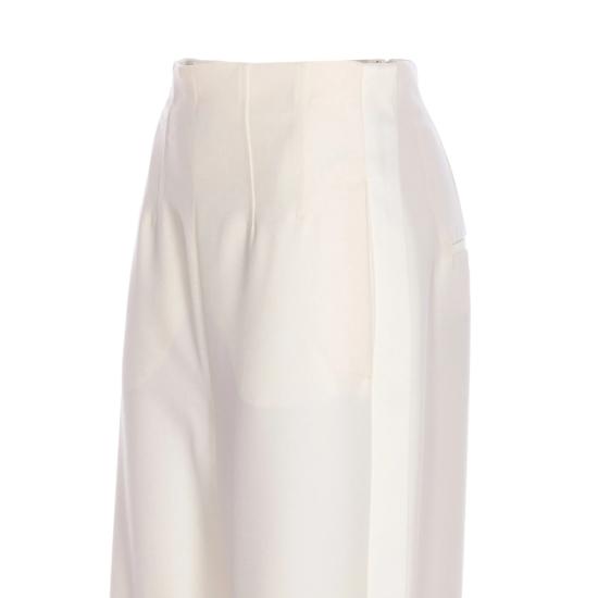 25FW 막스마라 스트레이트 팬츠 BALTA 053 001 WHITE - MAX MARA