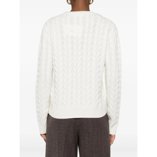 25FW 막스마라 아라미스 캐시미어 스웨터 ARAMIS 116 004 WHITE - MAX MARA