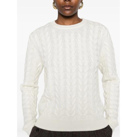 25FW 막스마라 아라미스 캐시미어 스웨터 ARAMIS 116 004 WHITE - MAX MARA