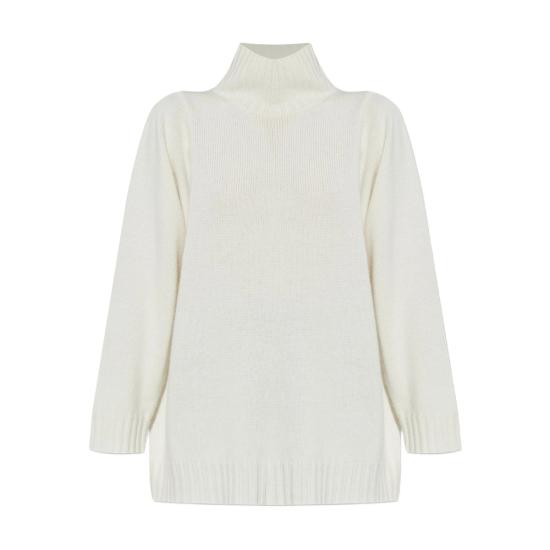 25FW 막스마라 아체티 캐시미어 터틀넥 ACETI 116 004 WHITE