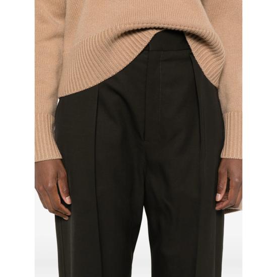 25FW 르메르 스트레이트 팬츠 PA1251 LF1362 BR877 BLACK - LEMAIRE