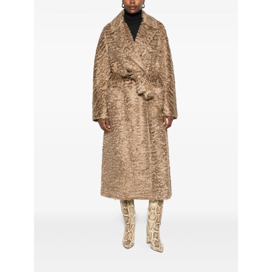 25FW 발렌티니 1972 코트 LUX 1040 WOOD FIBER GOLD - VALENTINI 1972