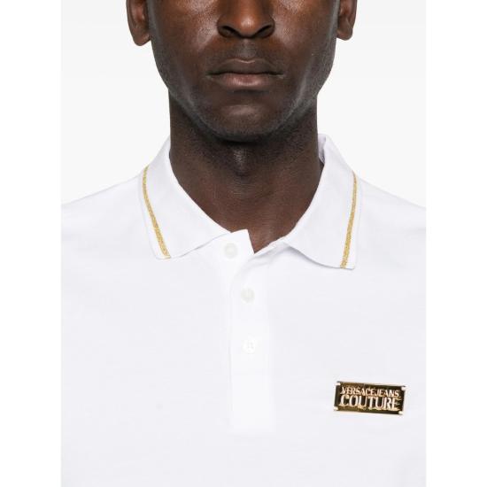 25FW 베르사체 반팔 티셔츠 79GAGT08 CJ01T G03 WHITE - VERSACE