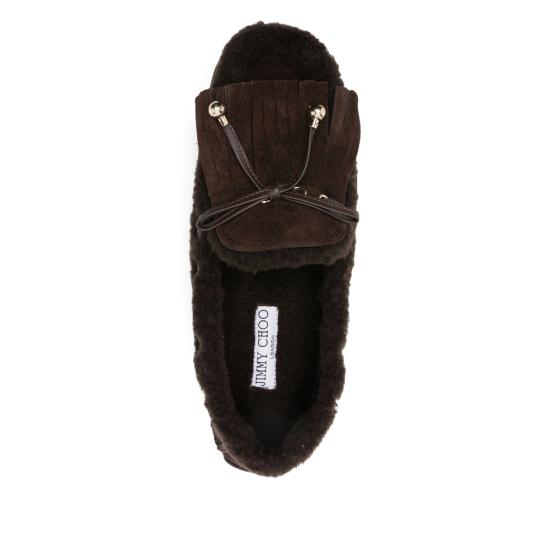 25FW 지미추 로퍼 MANON VQQ CHOCO BROWN - JIMMY CHOO