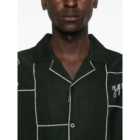 25FW 메종 라비쉬 셔츠 YMRIQUETIGOLF SCARA GREEN - MAISON LABICHE