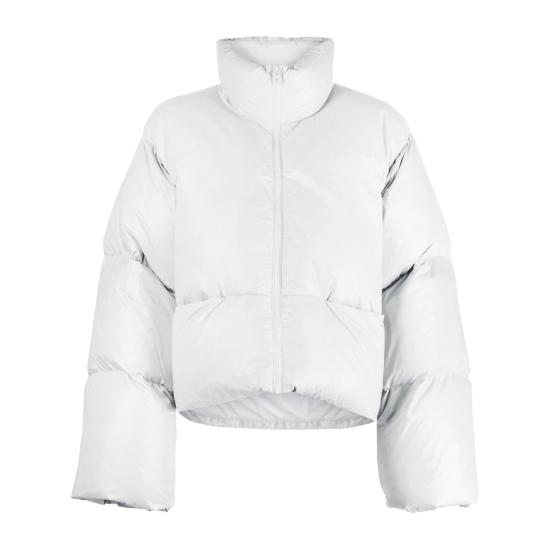 25FW 로우클래식 숏패딩 LOW23WMDW010 SILVE GREY