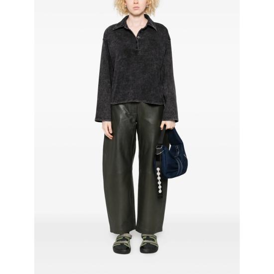 25FW 게스투즈 폴로 티셔츠 10910662 NEIA BKBRO BLACK GREY - GESTUZ