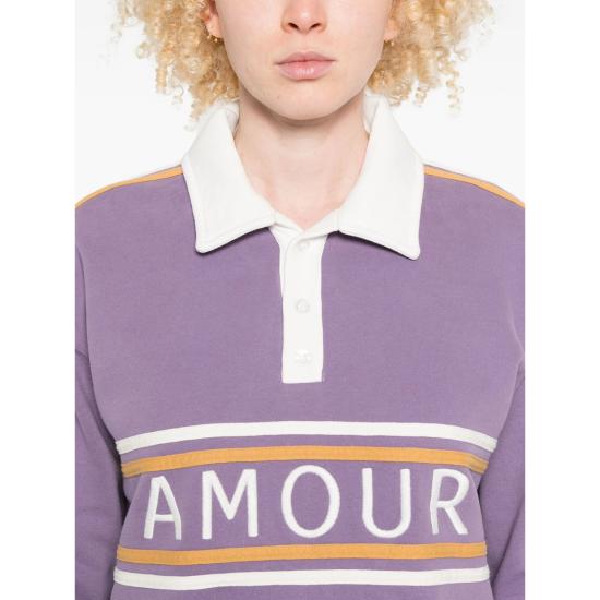 25FW 메종 라비쉬 폴로 티셔츠 YWCEPRELABICHE GRAPE PURPLE - MAISON LABICHE
