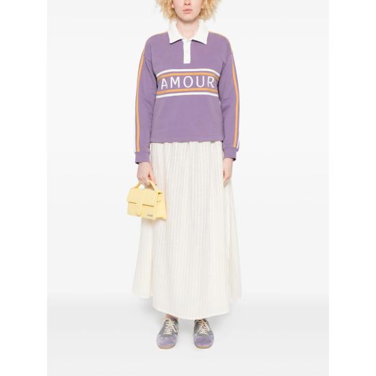 25FW 메종 라비쉬 폴로 티셔츠 YWCEPRELABICHE GRAPE PURPLE - MAISON LABICHE