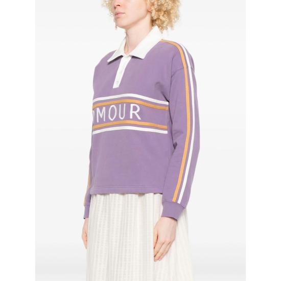 25FW 메종 라비쉬 폴로 티셔츠 YWCEPRELABICHE GRAPE PURPLE - MAISON LABICHE