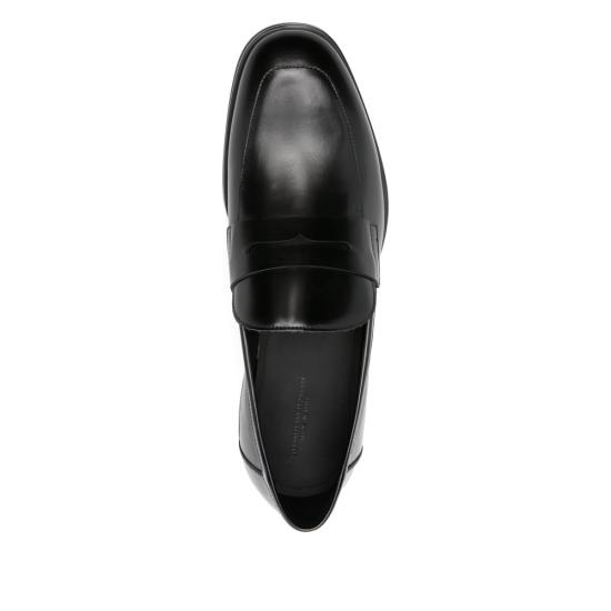 25FW 스튜어트 와이츠먼 로퍼 SW CLUB CLASSI PENNY BLACK - STUART WEITZMAN