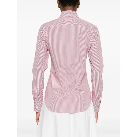 25FW 마짜렐리 셔츠 GEA C 45 69 RED WHITE - MAZZARELLI