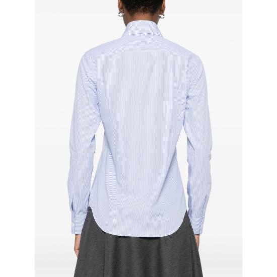 25FW 마짜렐리 셔츠 GEA C 45 65 BLUE - MAZZARELLI