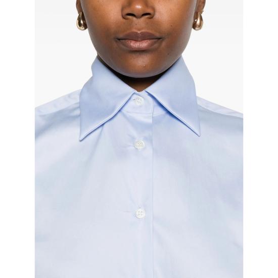 25FW 마짜렐리 셔츠 GEA C 100 6 BLUE - MAZZARELLI