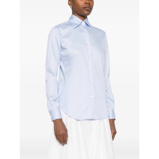 25FW 마짜렐리 셔츠 GEA C 100 6 BLUE - MAZZARELLI